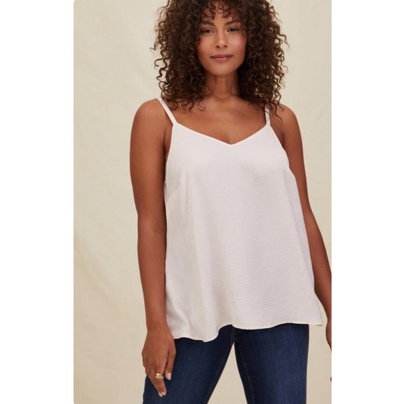 torrid Tops - Women's Sophie Peach Blush SL Satin Swing Cami SZ 5X